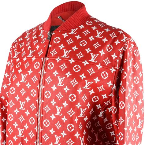 jacket lv x supreme